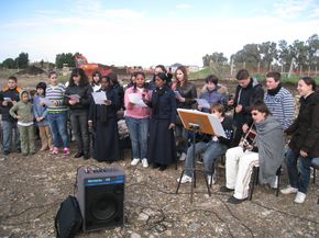 Posa prima pietra Villaggio Famiglie